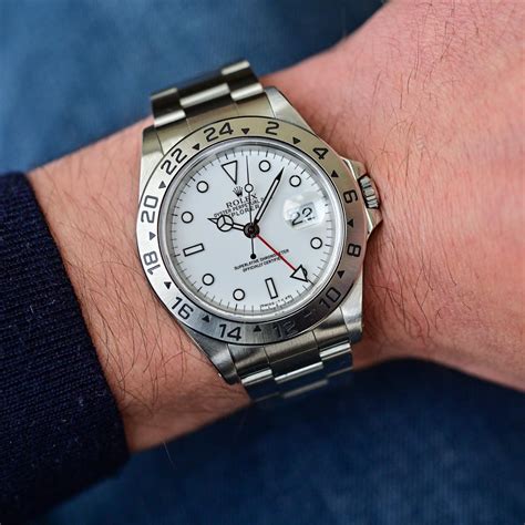 rolex explorer 2 polar on wrist|rolex explorer 2 price new.